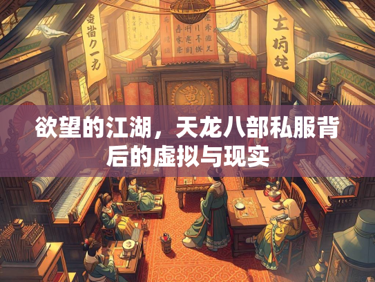 欲望的江湖，天龙八部私服背后的虚拟与现实  第2张