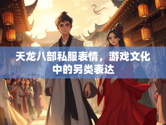 天龙八部私服表情，游戏文化中的另类表达
