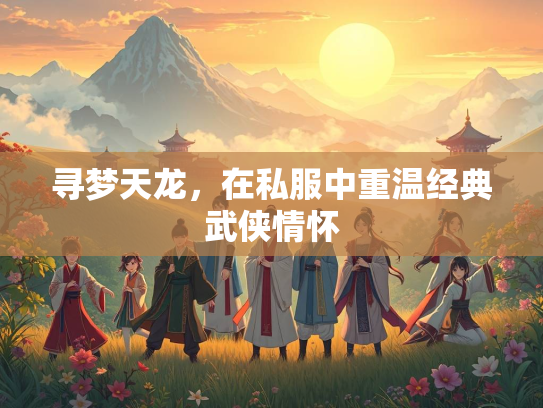 寻梦天龙，在私服中重温经典武侠情怀