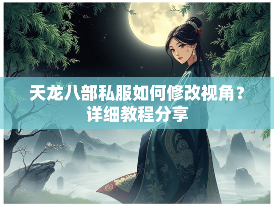 天龙八部私服如何修改视角？详细教程分享