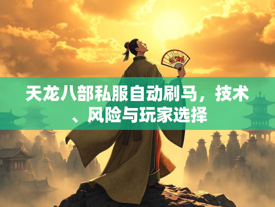 天龙八部私服自动刷马，技术、风险与玩家选择  第1张