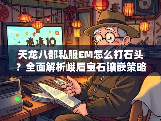 天龙八部私服EM怎么打石头？全面解析峨眉宝石镶嵌策略