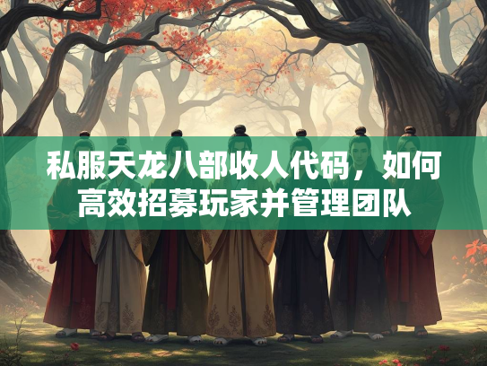 私服天龙八部收人代码，如何高效招募玩家并管理团队