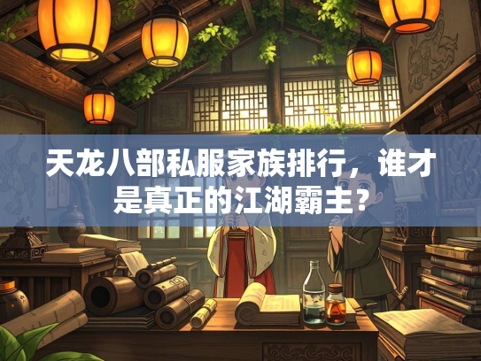 天龙八部私服家族排行，谁才是真正的江湖霸主？