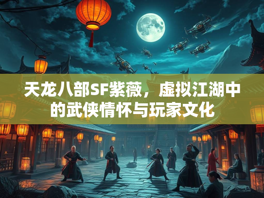 天龙八部SF紫薇，虚拟江湖中的武侠情怀与玩家文化  第1张