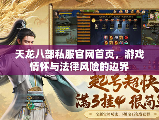天龙八部私服官网首页，游戏情怀与法律风险的边界