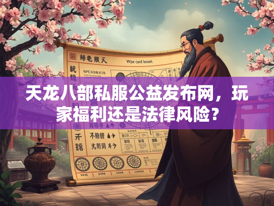 天龙八部私服公益发布网，玩家福利还是法律风险？