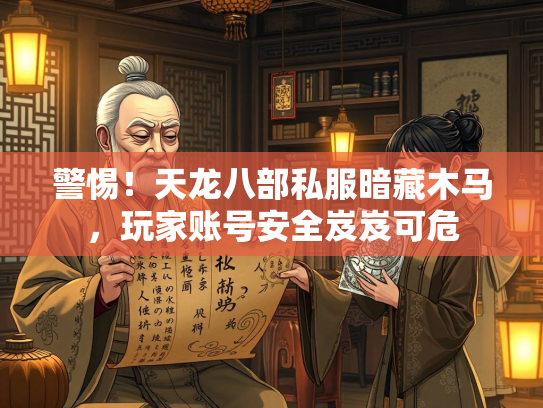 警惕！天龙八部私服暗藏木马，玩家账号安全岌岌可危