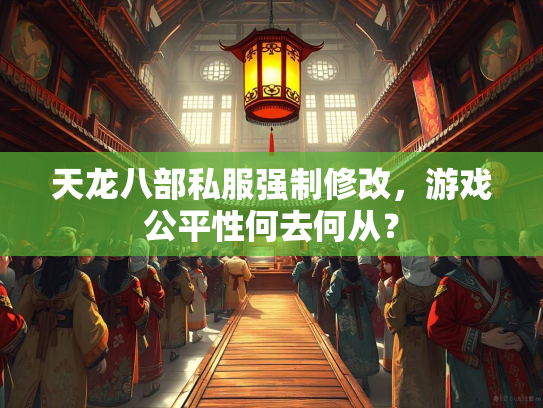 天龙八部私服强制修改，游戏公平性何去何从？