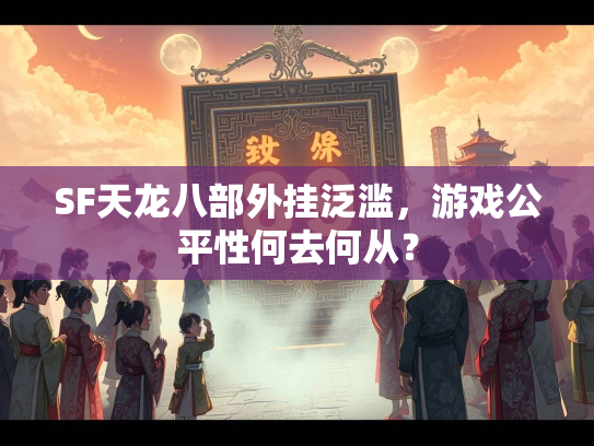 SF天龙八部外挂泛滥，游戏公平性何去何从？  第3张