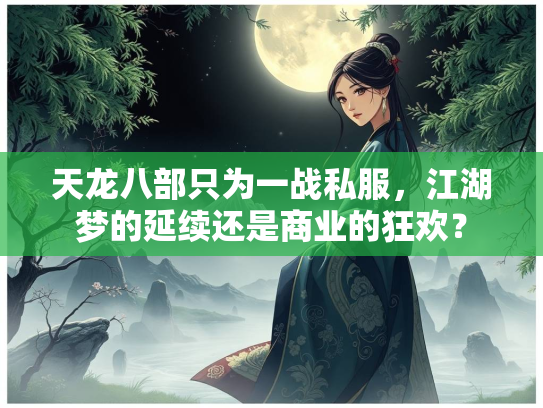 天龙八部只为一战私服，江湖梦的延续还是商业的狂欢？