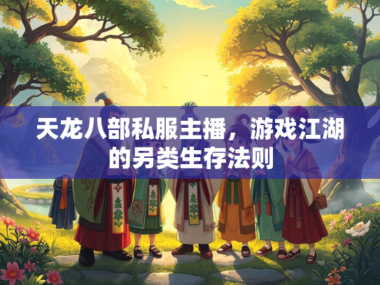 天龙八部私服主播，游戏江湖的另类生存法则