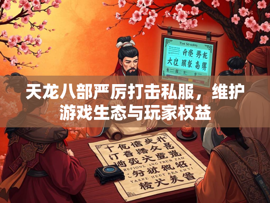 天龙八部严厉打击私服，维护游戏生态与玩家权益  第3张