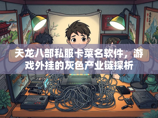 天龙八部私服卡菜名软件，游戏外挂的灰色产业链探析  第3张