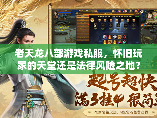 老天龙八部游戏私服，怀旧玩家的天堂还是法律风险之地？  第3张