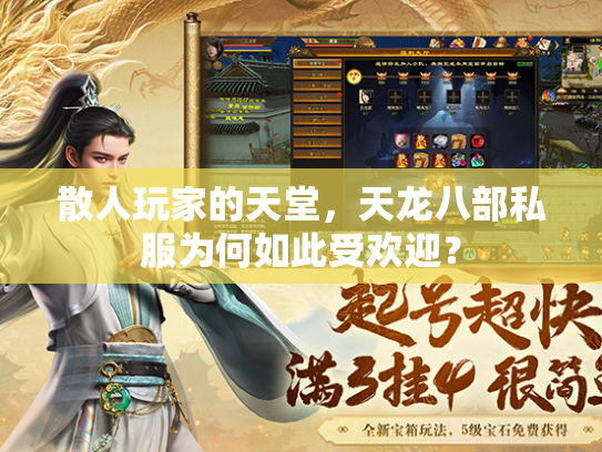 散人玩家的天堂，天龙八部私服为何如此受欢迎？  第1张