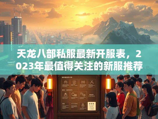 天龙八部私服最新开服表，2023年最值得关注的新服推荐  第4张