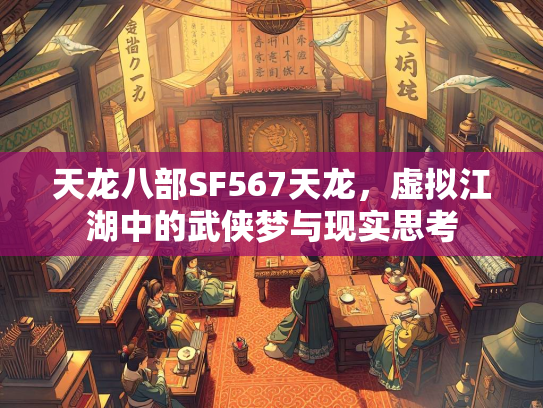 天龙八部SF567天龙，虚拟江湖中的武侠梦与现实思考  第2张