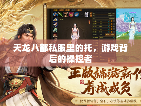 天龙八部私服里的托，游戏背后的操控者  第1张