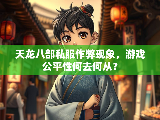 天龙八部私服作弊现象，游戏公平性何去何从？  第1张