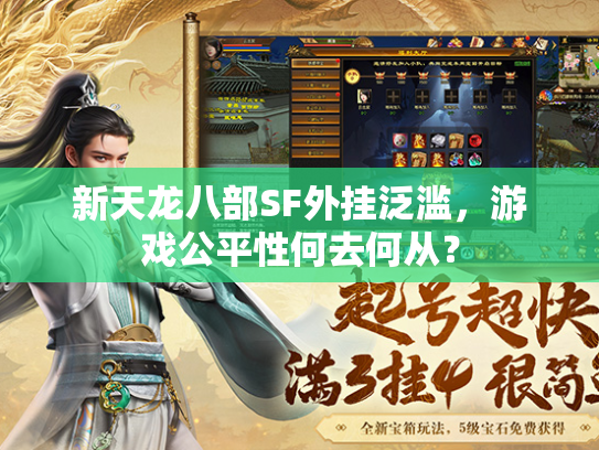 新天龙八部SF外挂泛滥，游戏公平性何去何从？  第1张