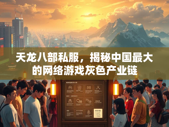 天龙八部私服，揭秘中国最大的网络游戏灰色产业链  第2张