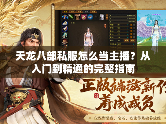 天龙八部私服怎么当主播？从入门到精通的完整指南  第2张