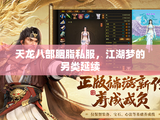 天龙八部胭脂私服，江湖梦的另类延续  第2张