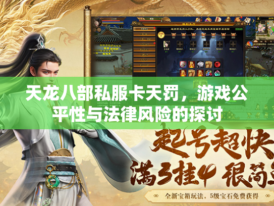 天龙八部私服卡天罚，游戏公平性与法律风险的探讨  第3张