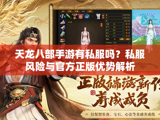 天龙八部手游有私服吗？私服风险与官方正版优势解析  第2张