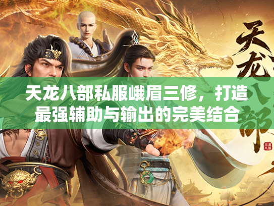 天龙八部私服峨眉三修，打造最强辅助与输出的完美结合  第2张