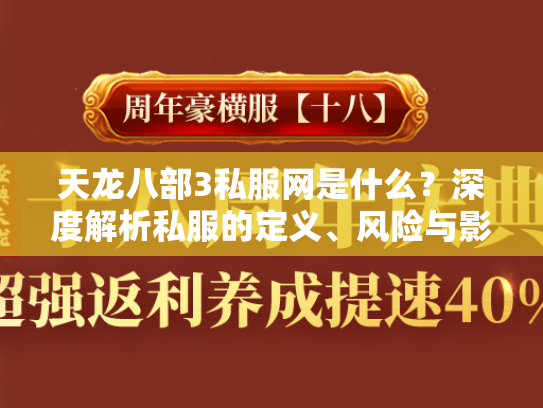 天龙八部3私服网是什么？深度解析私服的定义、风险与影响  第2张