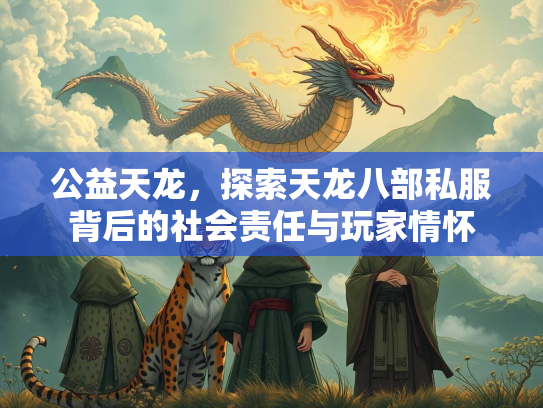 公益天龙，探索天龙八部私服背后的社会责任与玩家情怀  第4张