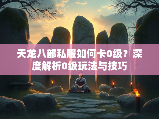 天龙八部私服如何卡0级？深度解析0级玩法与技巧  第2张