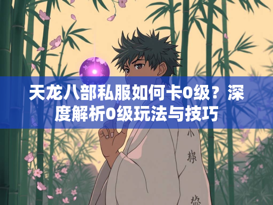天龙八部私服如何卡0级？深度解析0级玩法与技巧  第1张