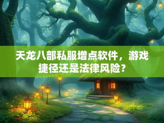 天龙八部私服增点软件，游戏捷径还是法律风险？  第4张