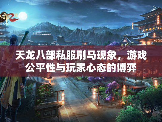 天龙八部私服刷马现象，游戏公平性与玩家心态的博弈  第3张