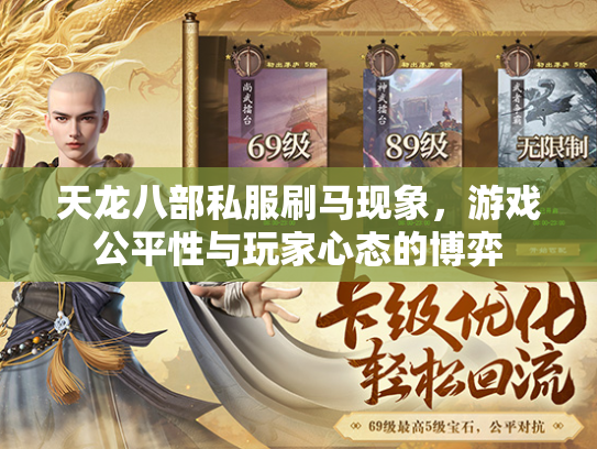 天龙八部私服刷马现象，游戏公平性与玩家心态的博弈  第1张