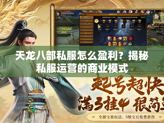 天龙八部私服怎么盈利？揭秘私服运营的商业模式  第1张