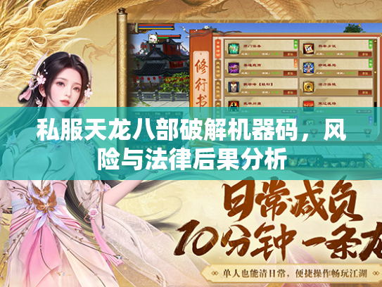 私服天龙八部破解机器码，风险与法律后果分析  第1张