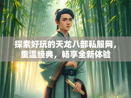 探索好玩的天龙八部私服网，重温经典，畅享全新体验