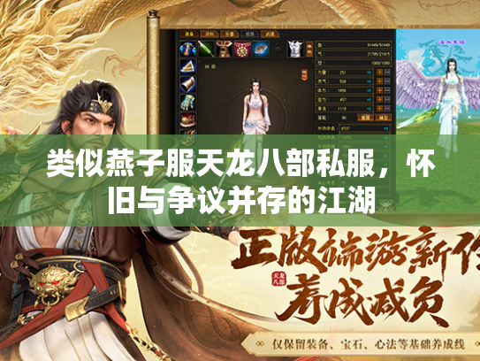 类似燕子服天龙八部私服，怀旧与争议并存的江湖  第1张