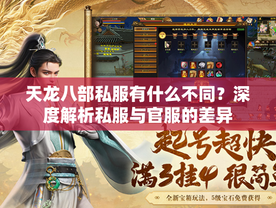 天龙八部私服有什么不同？深度解析私服与官服的差异  第1张