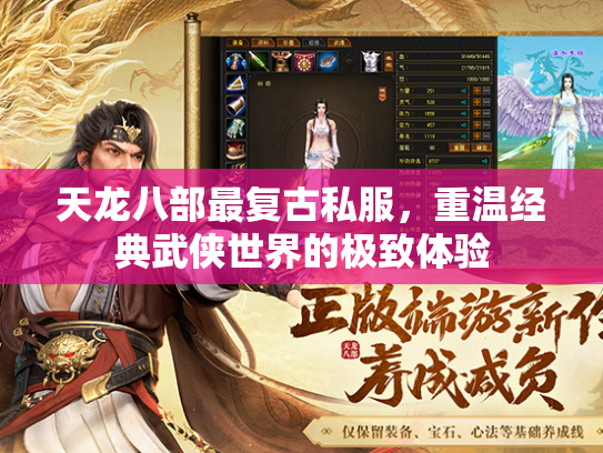 天龙八部最复古私服，重温经典武侠世界的极致体验  第1张