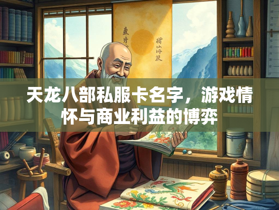 天龙八部私服卡名字，游戏情怀与商业利益的博弈  第1张