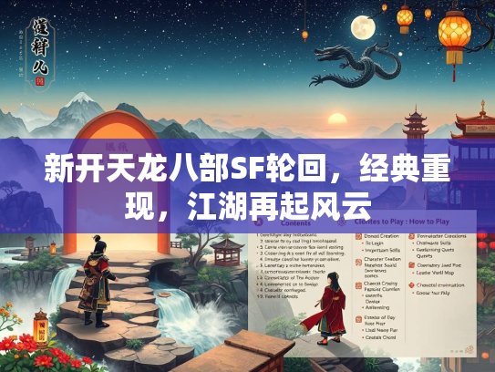 新开天龙八部SF轮回，经典重现，江湖再起风云  第2张