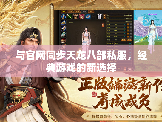 与官网同步天龙八部私服，经典游戏的新选择  第2张
