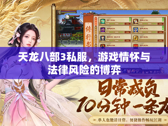 天龙八部3私服，游戏情怀与法律风险的博弈  第1张