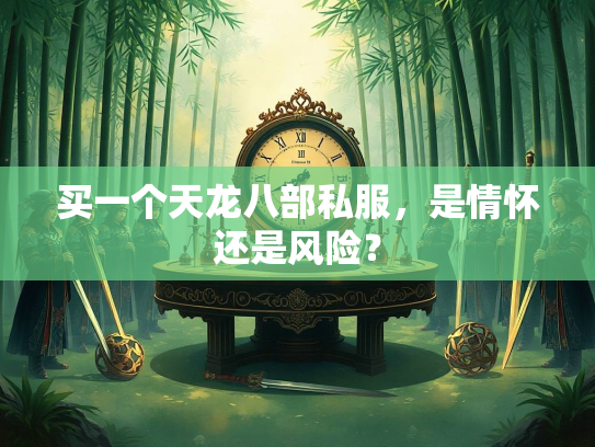买一个天龙八部私服，是情怀还是风险？