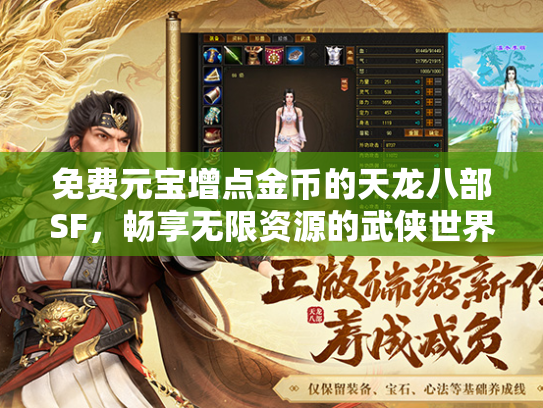 免费元宝增点金币的天龙八部SF，畅享无限资源的武侠世界  第3张